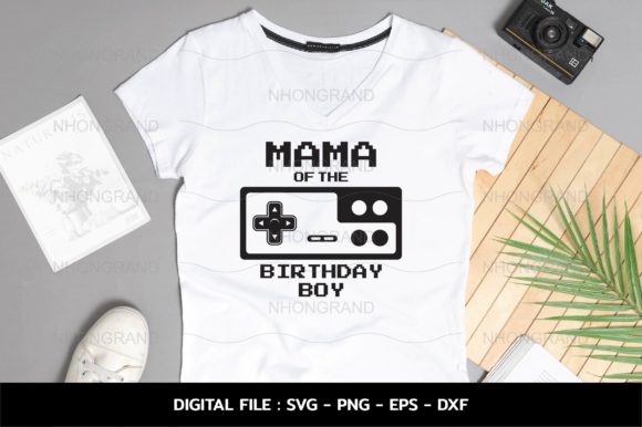 Birthday Boy Mom Joystick Video Game