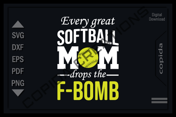 Every Softball Mom Drops the F-bomb Svg: A Designer’s Real-World Embroidery Review